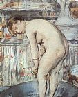 Woman in a Tub by Eduard Manet